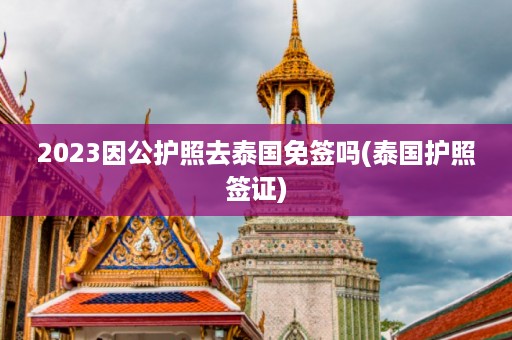 2024因公護照去泰國免簽嗎_泰國護照簽證插圖 1bb0557fdbd9e1a5fc38d4a6201209d0.jpg