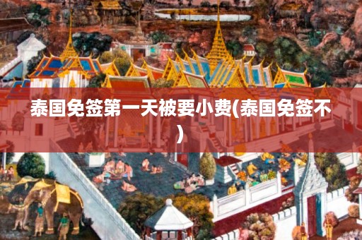 泰國免簽第一天被要小費_泰國免簽不插圖 27511442a0c2e1957cb31b288a49da97.jpg