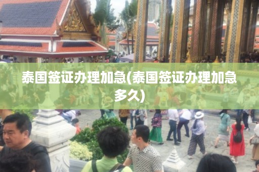 泰國(guó)簽證辦理加急_泰國(guó)簽證辦理加急多久插圖 b6e9735fddb7146ab10acdaff4c287d6.jpg