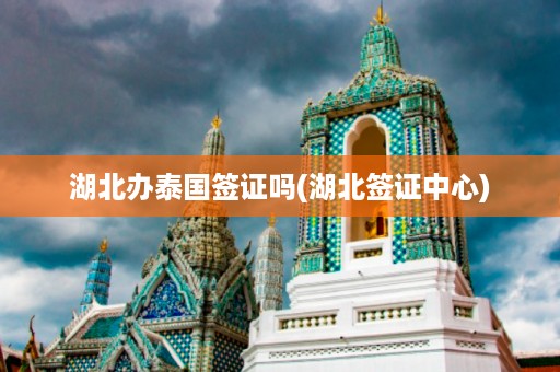 湖北辦泰國簽證嗎_湖北簽證中心