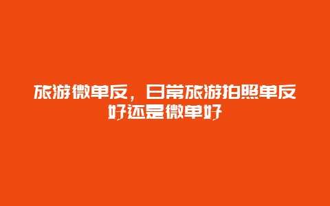 旅游微單反,日常旅游拍照單反好還是微單好插圖 e84c5c08efdf06bb08d1bed7cbeb393d.jpg