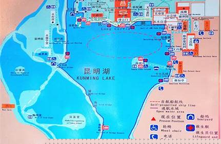 頤和園景點地圖圖片大全（頤和園景點地圖圖片大全大圖）