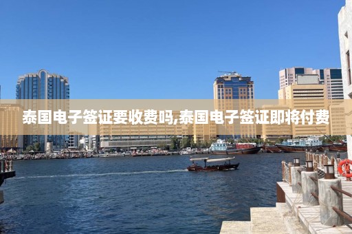 泰國(guó)電子簽證要收費(fèi)嗎,泰國(guó)電子簽證即將付費(fèi)