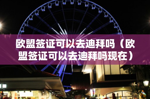 歐盟簽證可以去迪拜嗎（歐盟簽證可以去迪拜嗎現(xiàn)在）