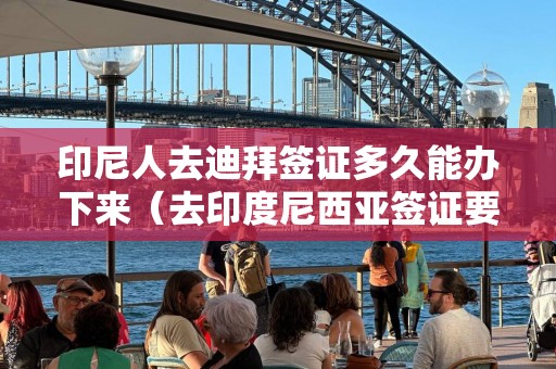 印尼人去迪拜簽證多久能辦下來（去印度尼西亞簽證要多久）