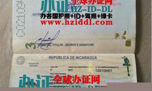 尼加拉瓜簽證(尼加拉瓜簽證代辦)